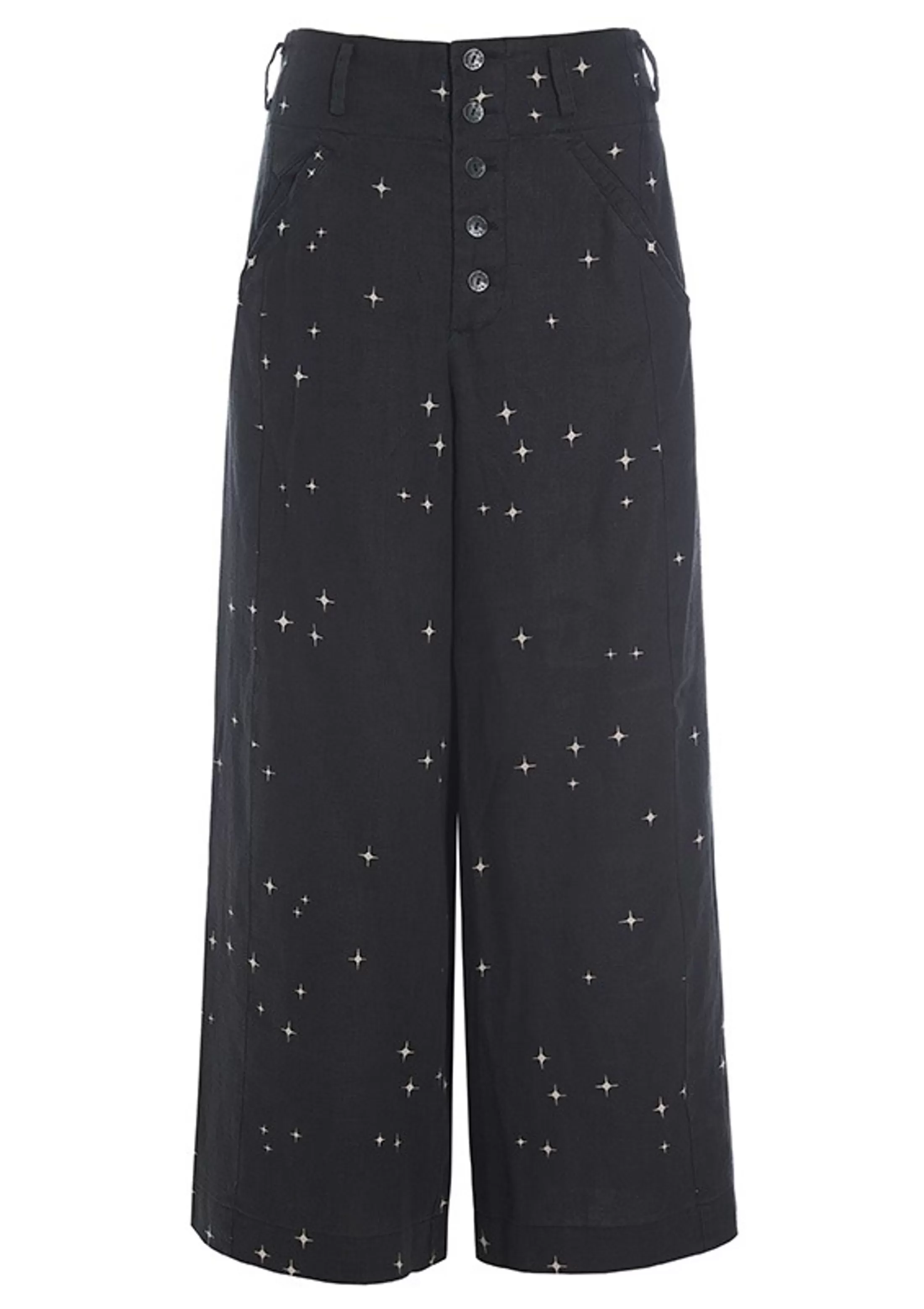 checkpoint_linen_bukser_5-1.webp Bukser<BITTE KAI RAND Checkpoint Linen Bukser Black/Lily White Check Po | Lily White/Black Check Point | Palm Green/Shell Check Point