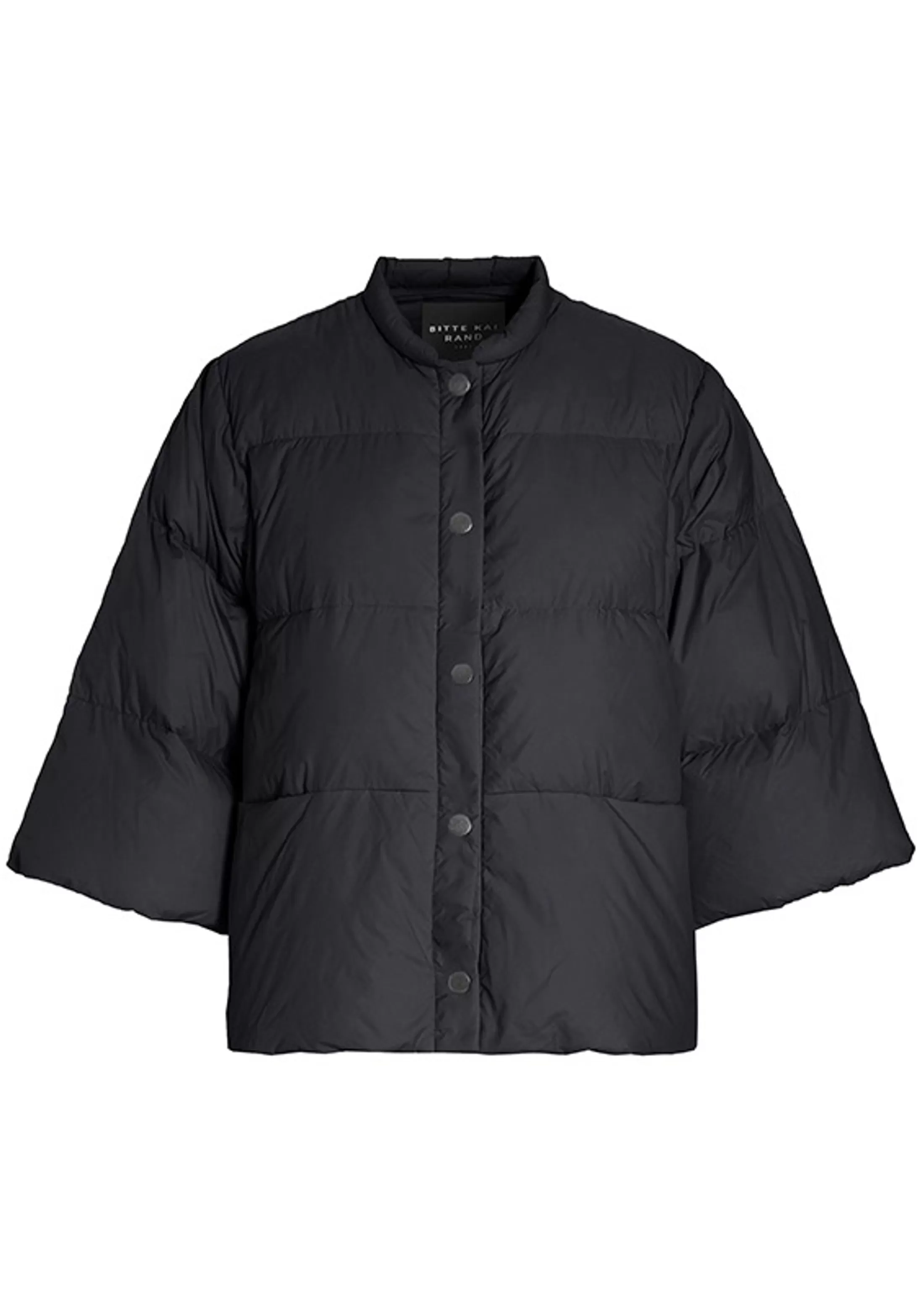 feather_down_oversize_jakke_4-1.webp Frakker & Overtøj<BITTE KAI RAND Feather Down Oversize Jakke Black | Ivory | Yves Blue