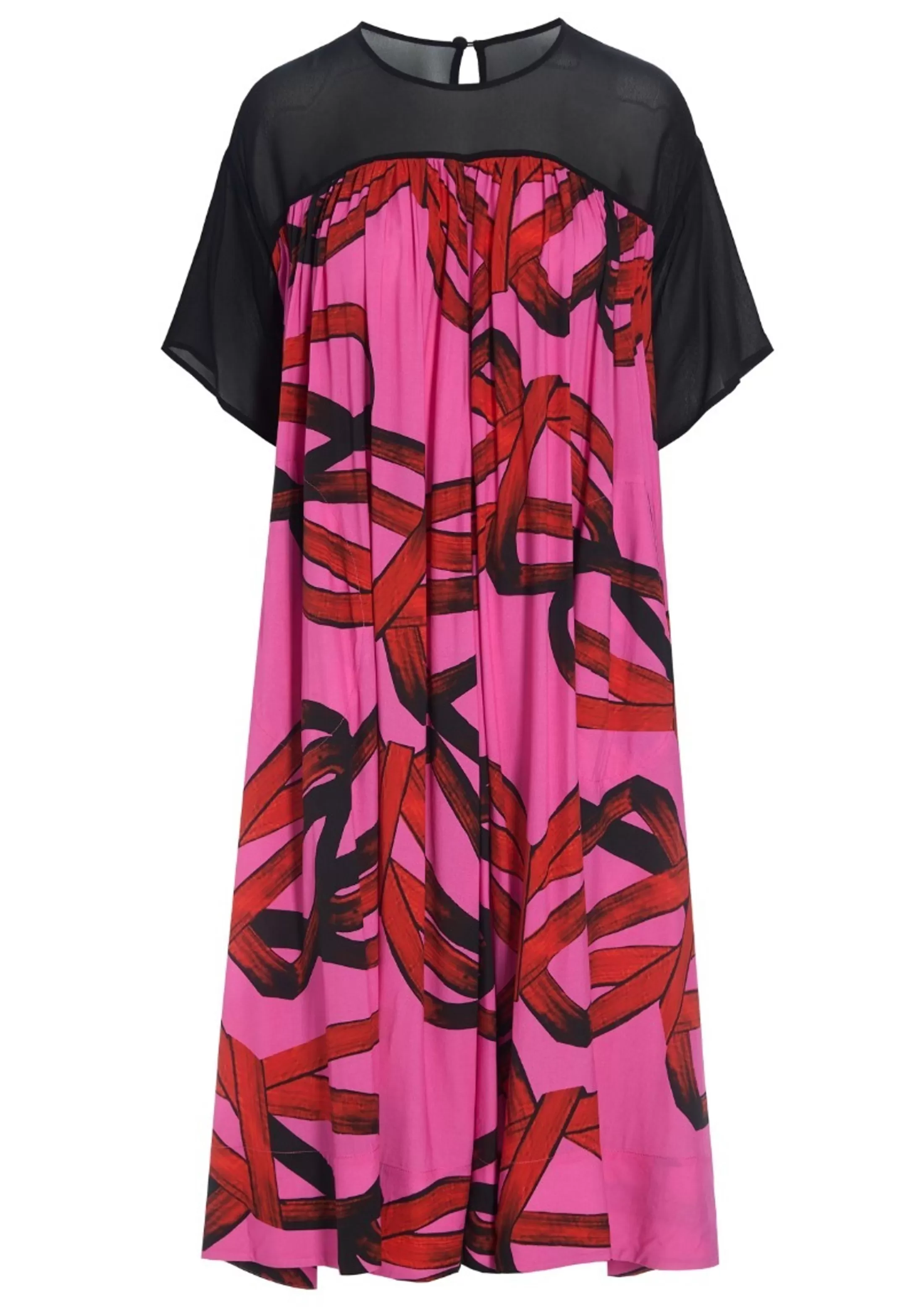 fsc_kjole_4-7.webp Kjoler<BITTE KAI RAND Fsc Kjole Black Fan | Red Ribbon