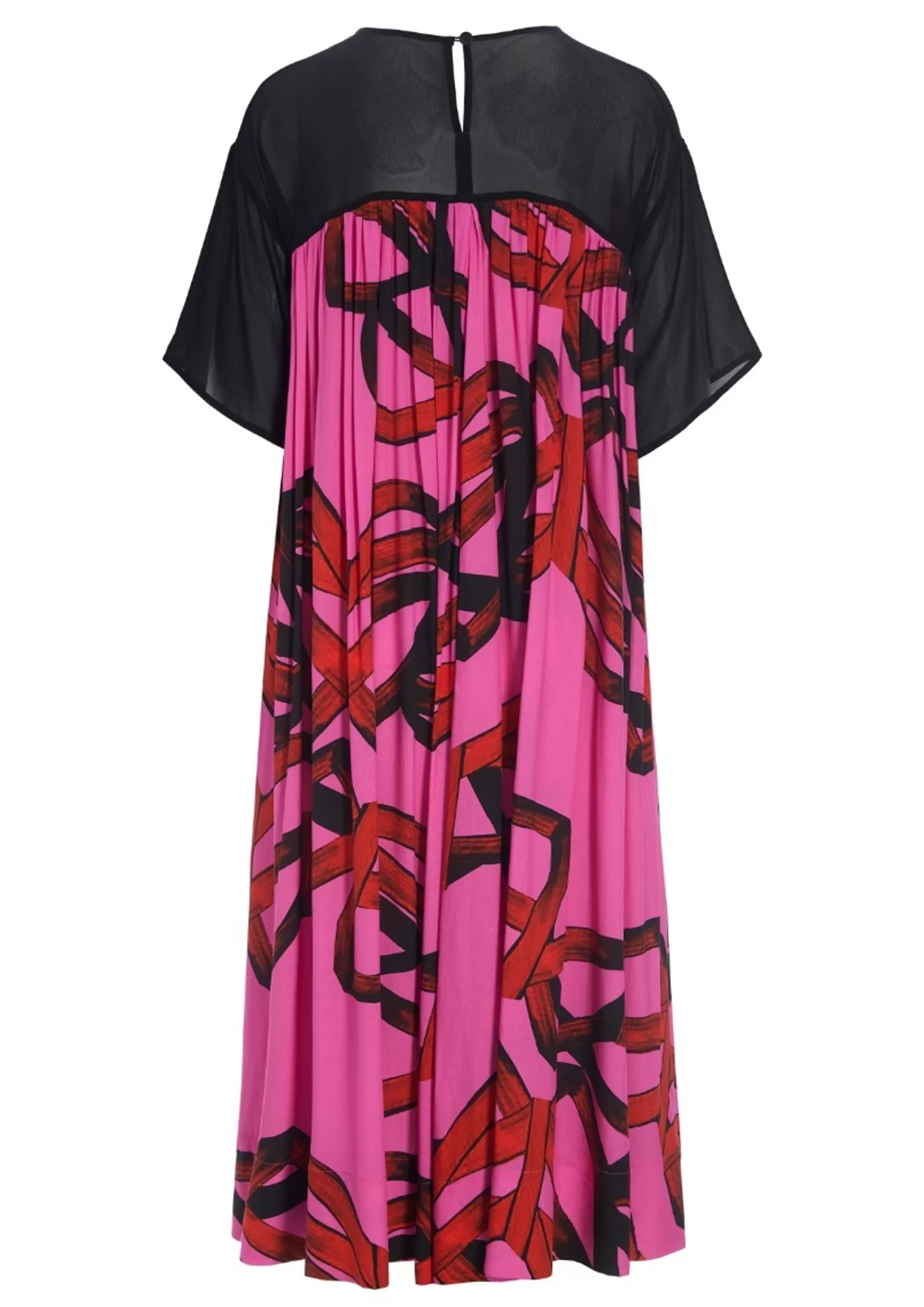 fsc_kjole_6-3.webp Kjoler<BITTE KAI RAND Fsc Kjole Black Fan | Red Ribbon