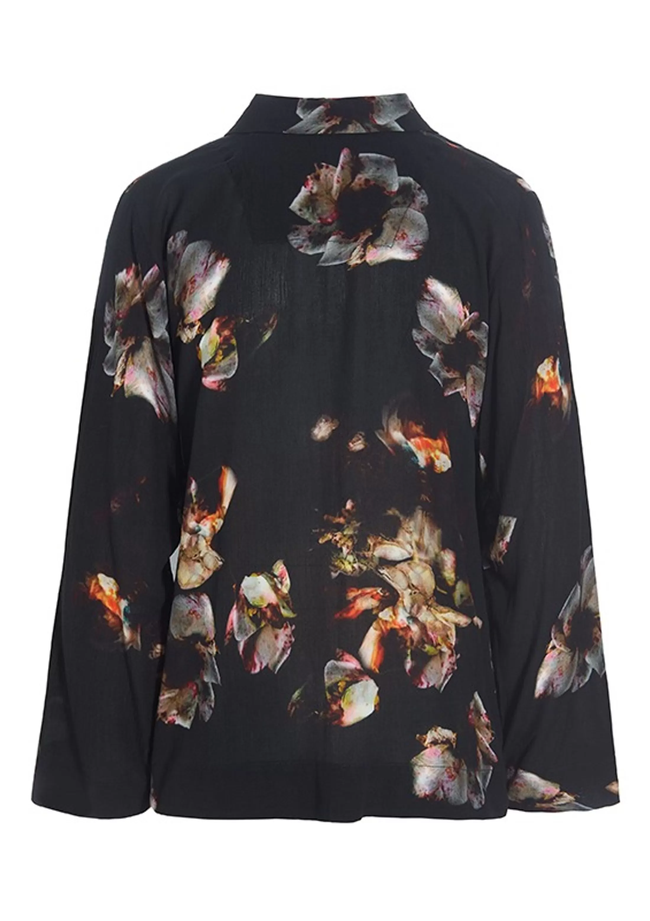 fsc_skjorte_4-4.webp Skjorter<BITTE KAI RAND Fsc Skjorte Black Fan | Red Ribbon