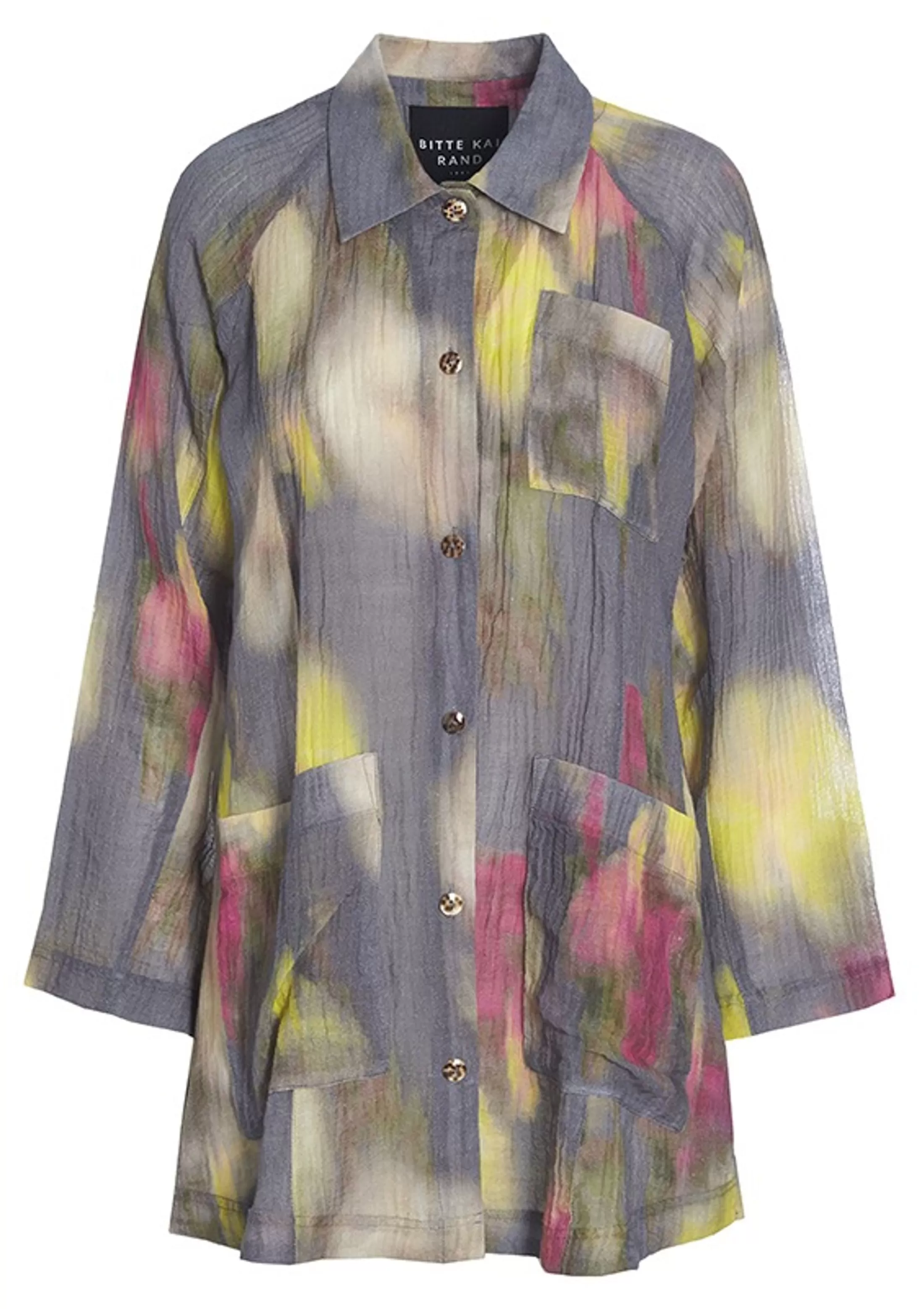 hazy__yume_skjorte_3-1.webp Skjorter<BITTE KAI RAND Hazy & Yume Skjorte Hazy Meadow | Yume Flower