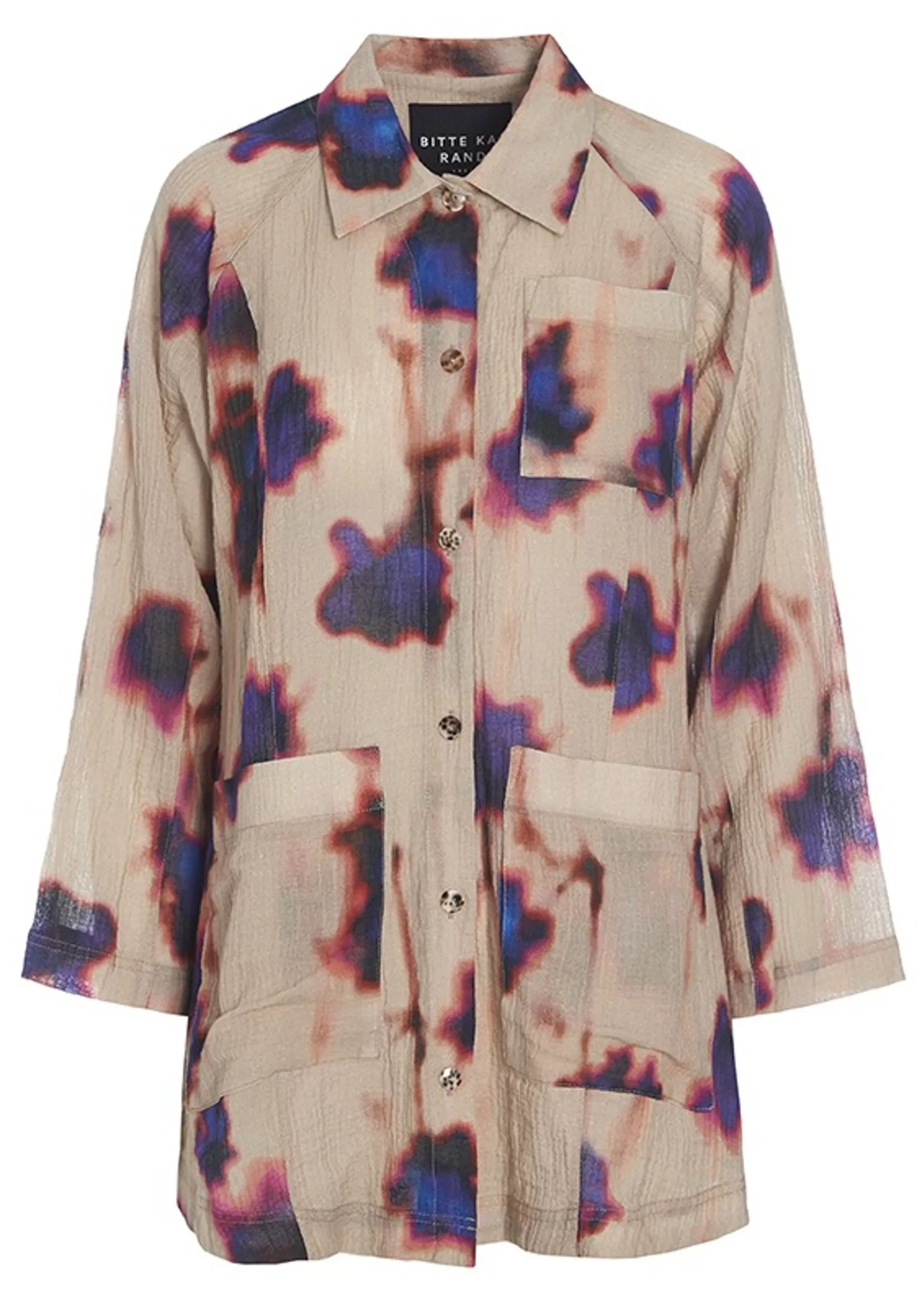 hazy__yume_skjorte_4-1.webp Skjorter<BITTE KAI RAND Hazy & Yume Skjorte Hazy Meadow | Yume Flower