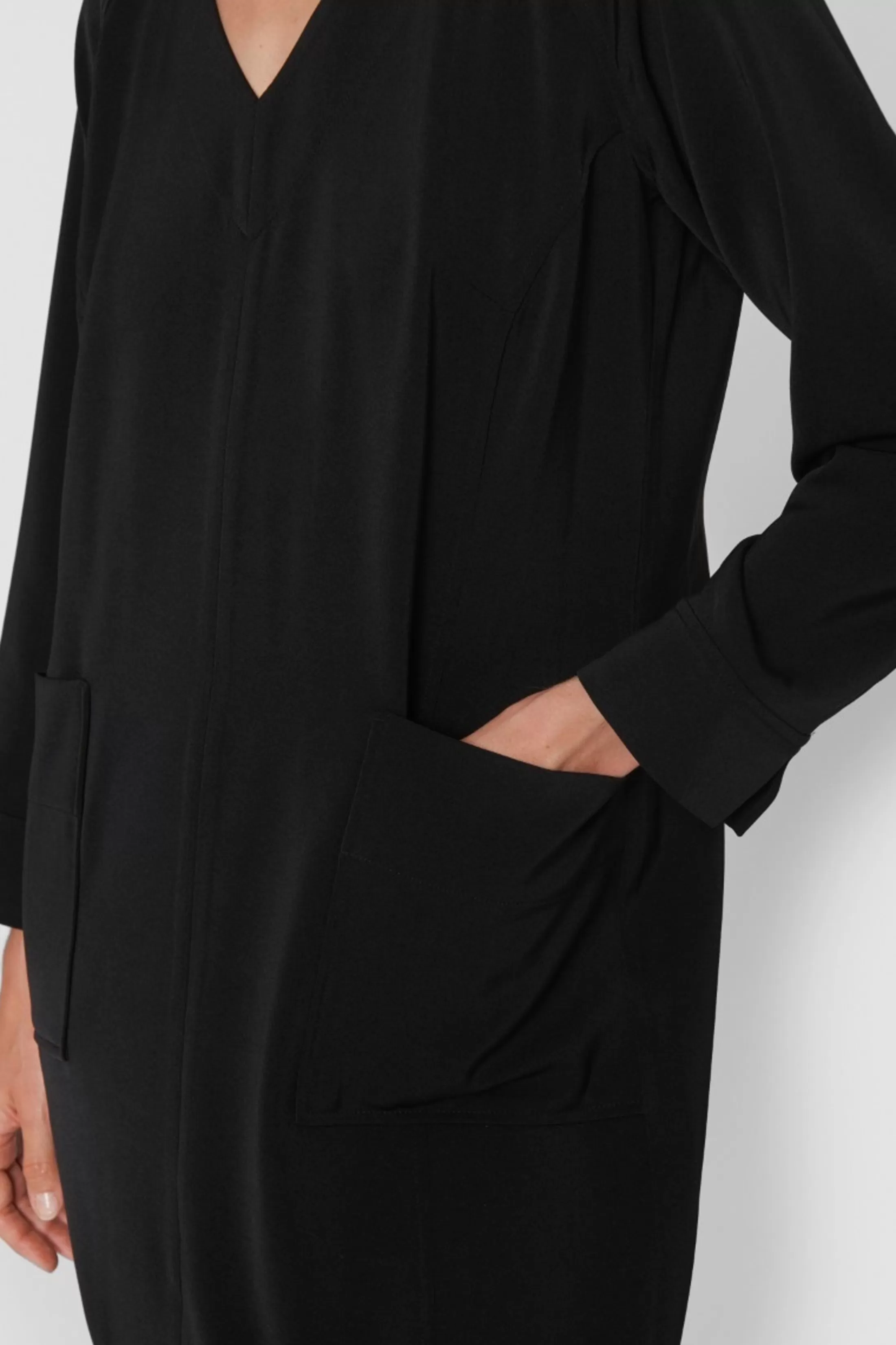 sakura_stretch_smal_kjole_3-1.webp Kjoler<BITTE KAI RAND Sakura Stretch Smal Kjole Black