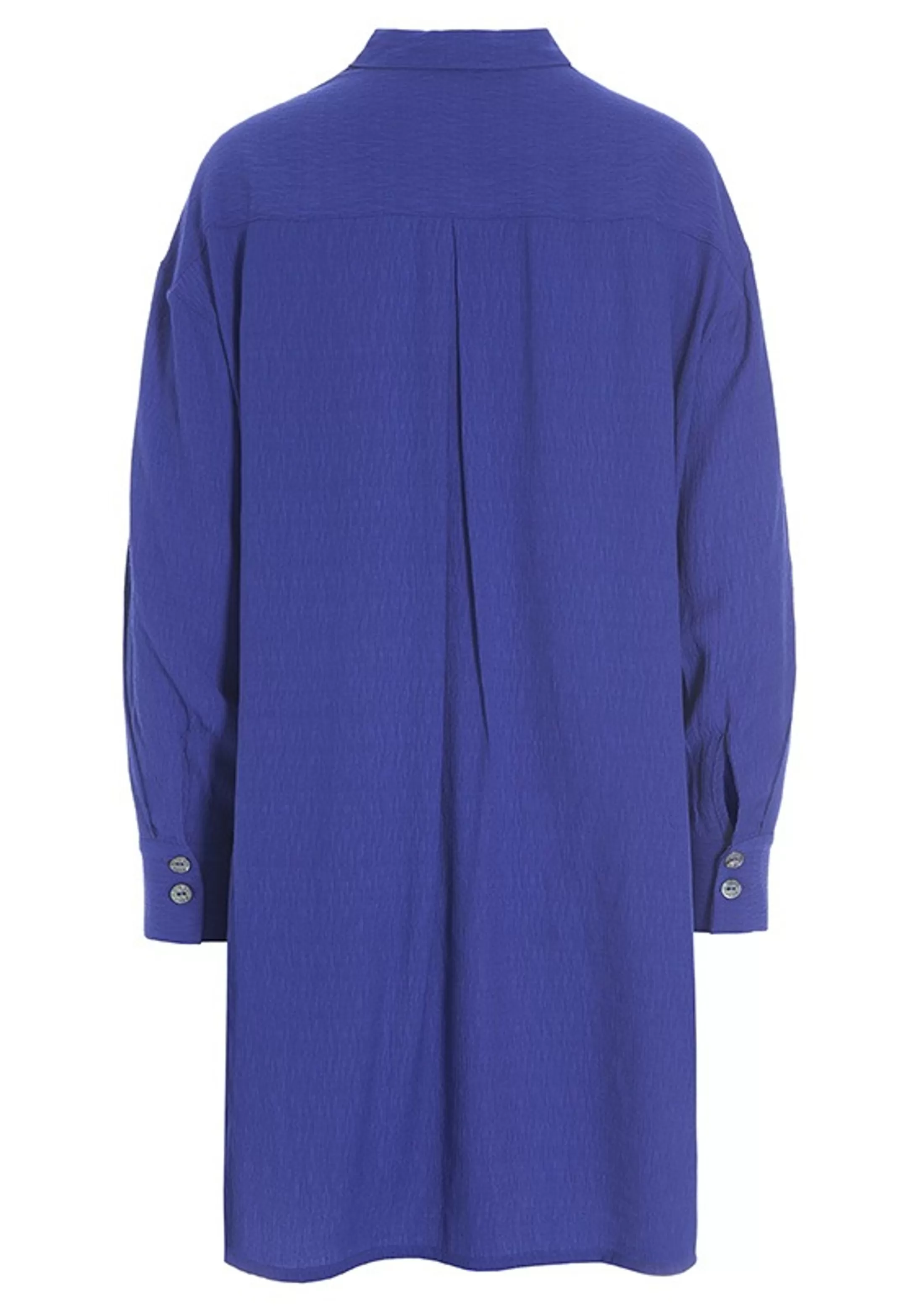 wrinkle_viscose_lang_skjorte_5-1.webp Skjorter<BITTE KAI RAND Wrinkle Viscose Lang Skjorte Black | Yves Blue